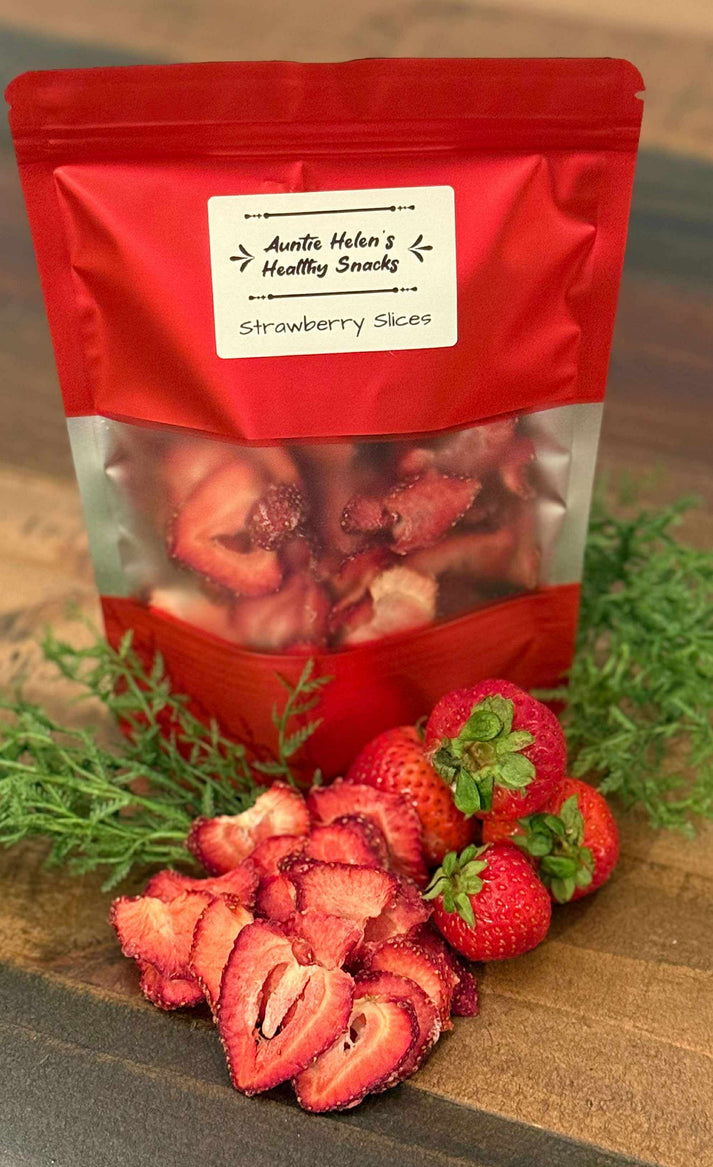 Strawberry Heart Slices Auntie Helen's Kitchen